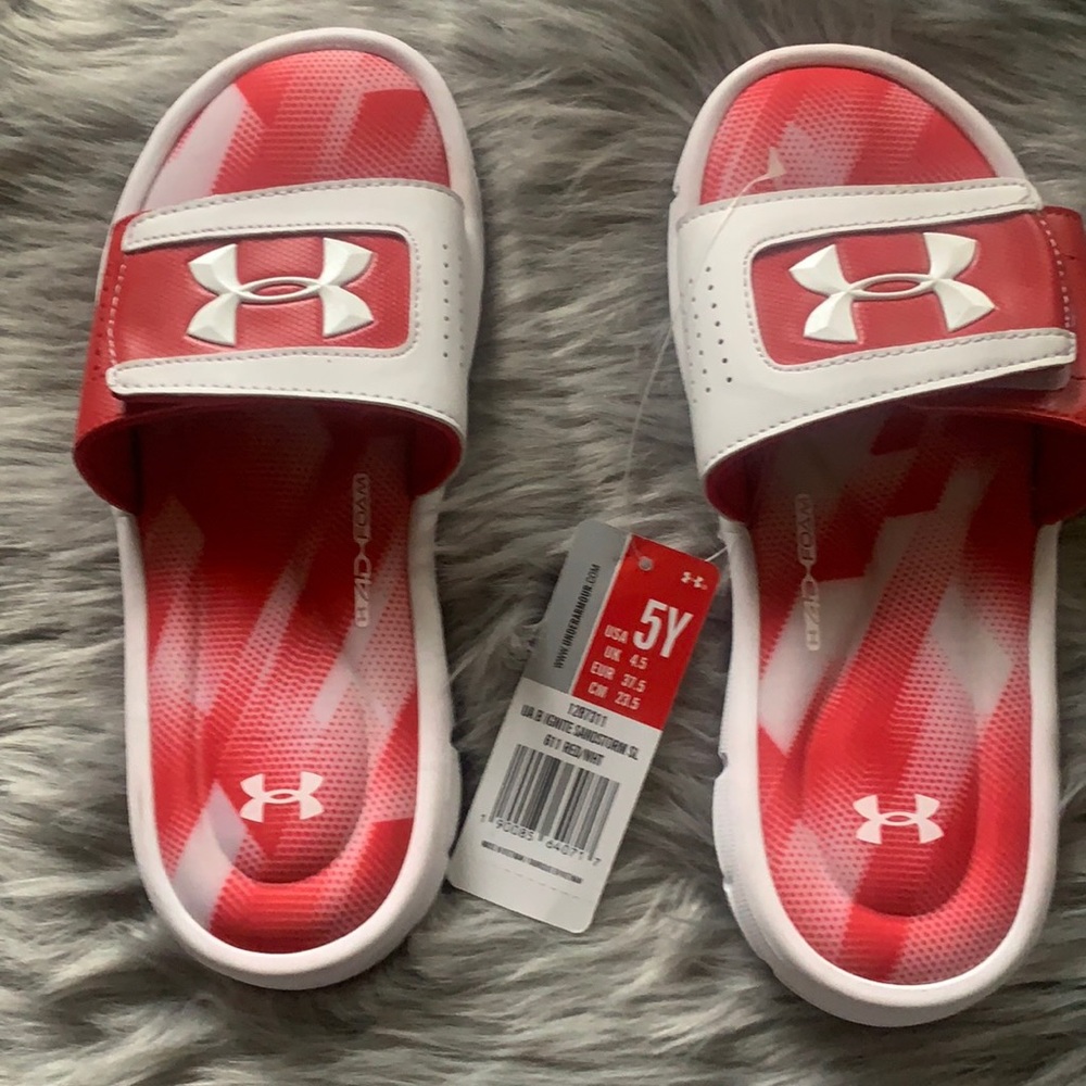 Youth Under Armour Ignite Slides